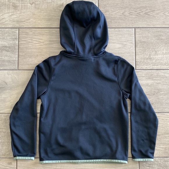 Boys Under Armour Black Hoodie/Pullover with Camo Athlete Graphic - Picture 2 of 6